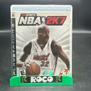 NBA 2K7 (Sony PlayStation 3, 2006) 2K Sports Basketball Blu-ray Video Game CIB